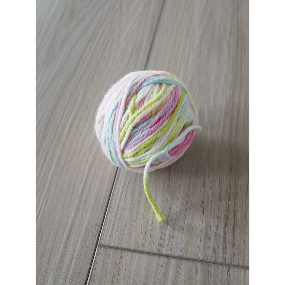 Lily Sugar n Cream Multicolor Cotton Yarn Partial Rolls Craft Scrap Lot Good - Picture 15 of 16